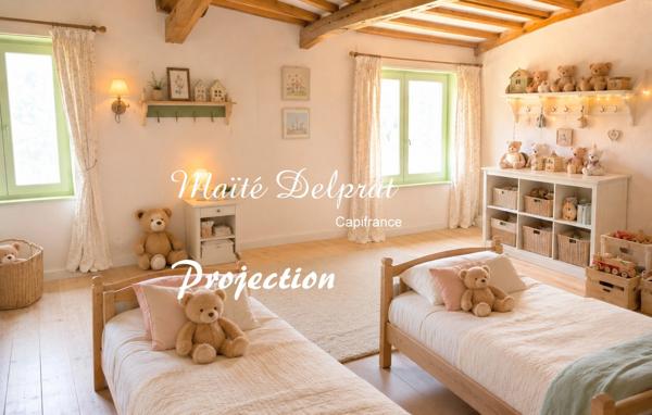 Maison de village avec jardin, volumes exceptionnels et potentiel locatif MALAUCENE (84)