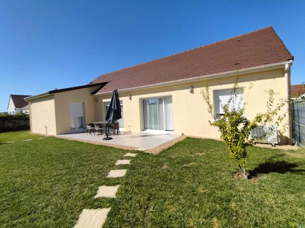 Maison moderne 2020 – 125 m², 3 chambres, jardin 600 m², RT 2012, PMR – La Chapelle-du-Noyer (28200)