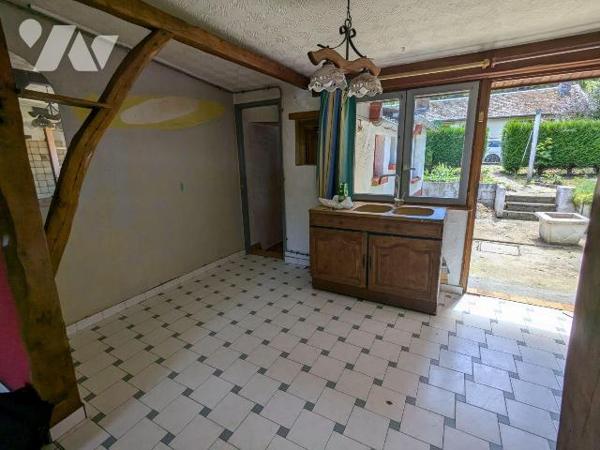A VENDRE - Pas-de-Calais - FREVENT- MAISON DE PLAIN-PIED A CONFORTER 57m² HAB. comprenant : ent...