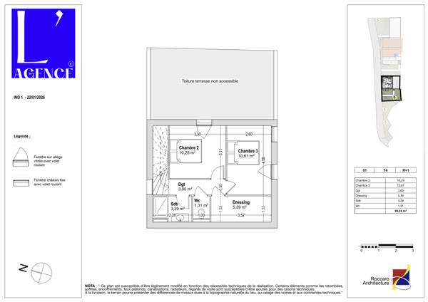 Pennes-Mirabeau (13170) Maison de type 4 en R+1 de 95m2 avec jardin de 150m2
