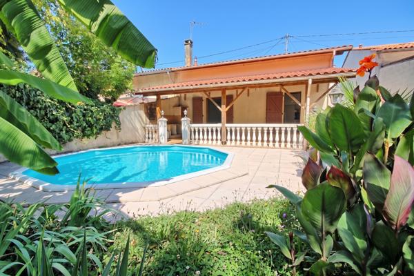 Bacalan – Maison en pierre 147 m² au sol – Jardin, piscine et garage