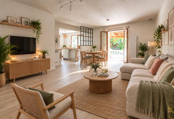 Bacalan – Maison en pierre 147 m² au sol – Jardin, piscine et garage