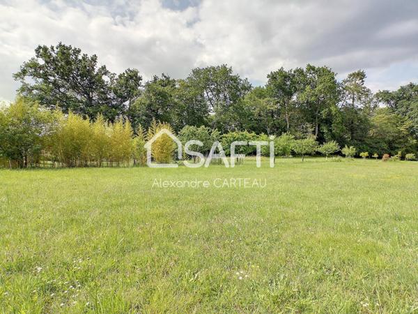 Terrain plat viabilisé