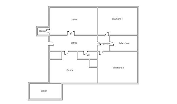 Appartement à vendre 3 pièces 63 m² Saint-Jean-de-la-Ruelle