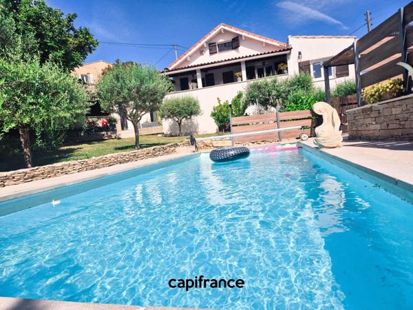 Maison familliale rénovée avec piscine
