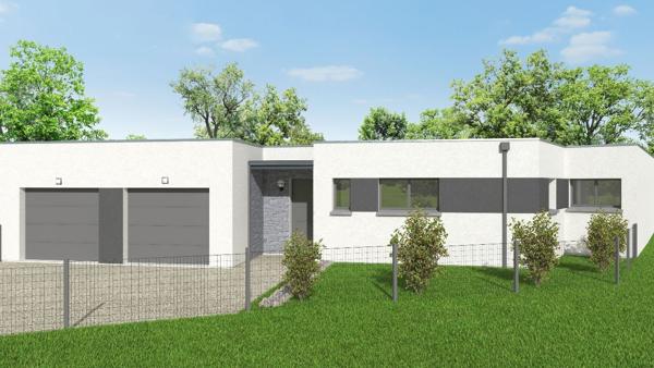 Terrain + Maison à vendre 5 pièces - 120 m²