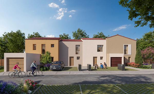 POUSSAN -T3 NEUF DE 69,50 M² AVEC JARDIN ET TERRASSE - LIVRAISON 4ème TRIMESTRE 2028