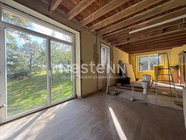 Charmante maison en pierre à rénover à vendre à MOREAC avec un terrain d'env 6230 m²