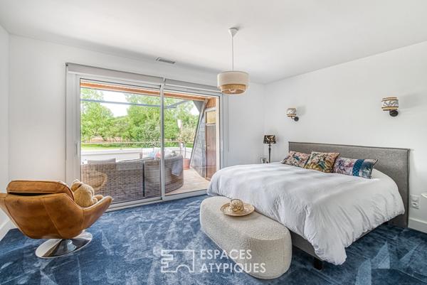 Maison singulière au mode de vie privilégié