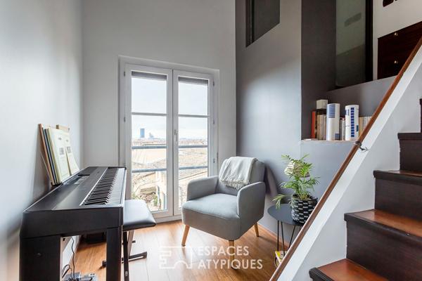 Appartement d’architecte avec vue panoramique sur toute la ville