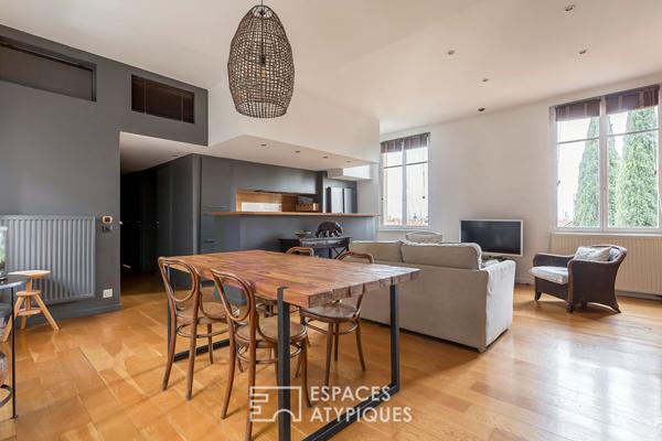 Appartement d’architecte avec vue panoramique sur toute la ville