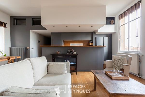 Appartement d’architecte avec vue panoramique sur toute la ville