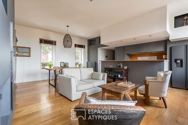 Appartement d’architecte avec vue panoramique sur toute la ville