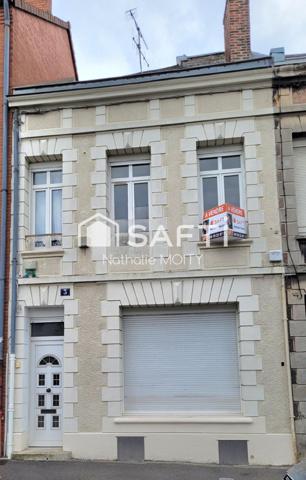 Grande maison T5 en COEUR DE VILLE avec une grande terrasse de plus de 30m² et DEPENDANCE de 2 pièces habitables