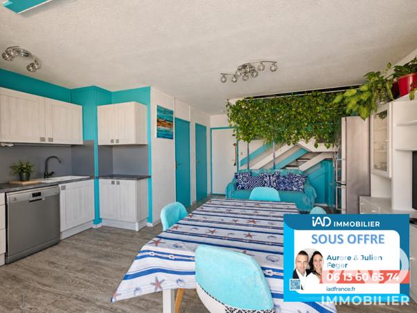 Appartement à vendre 3 pièces 55,44 m² Gruissan