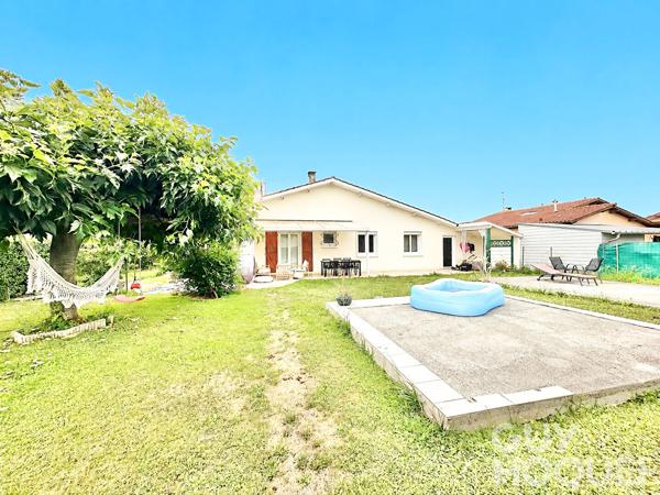 Maison de plain pied sur Orthez 87 m² avec garage et jardin