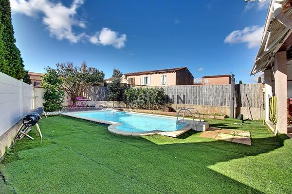 Maison T4 85 m² avec garage, jardin et piscine
