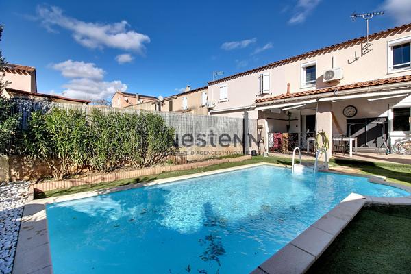 Maison T4 85 m² avec garage, jardin et piscine