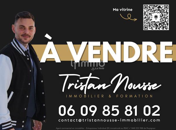 Villa T5 de 159 m2 sur 30 000 m2 de terrain - Elne