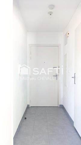 Appartement T2 de 40 m² en rez-de-chaussée + stationnement privatif