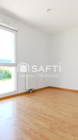 Appartement T2 de 40 m² en rez-de-chaussée + stationnement privatif