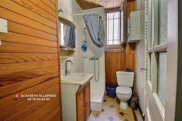 Quartier Bissy, Maison de 1939 , sur un terrain de 378m2, surface habitable près de 150m2