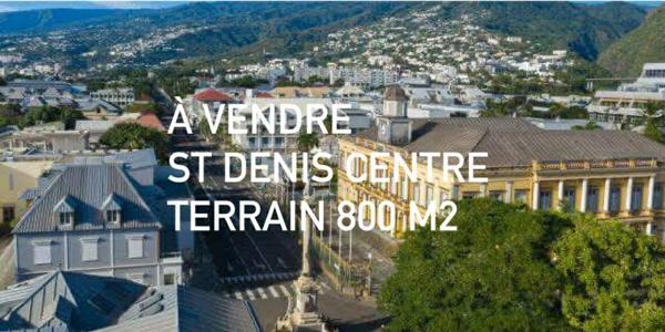 Terrain constructible coeur de Saint-Denis