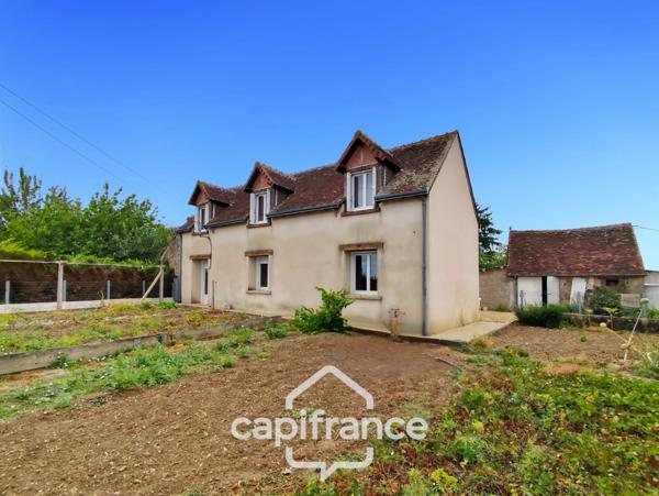 Maison à vendre 5 pièces SAVIGNY SUR BRAYE (41) - terrain de 1290 m² -
