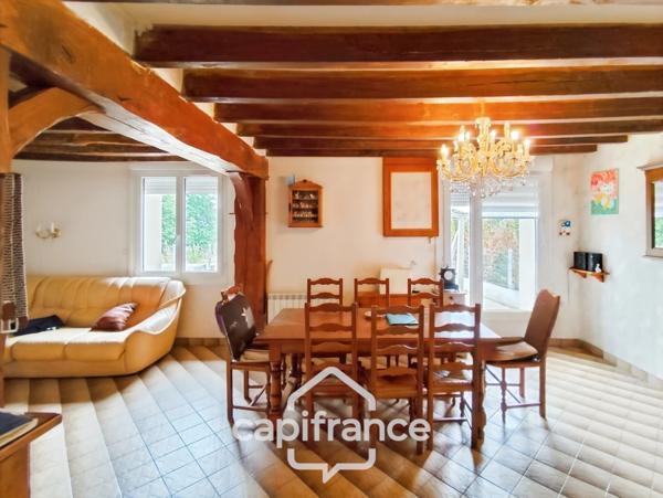 Maison à vendre 5 pièces SAVIGNY SUR BRAYE (41) - terrain de 1290 m² -