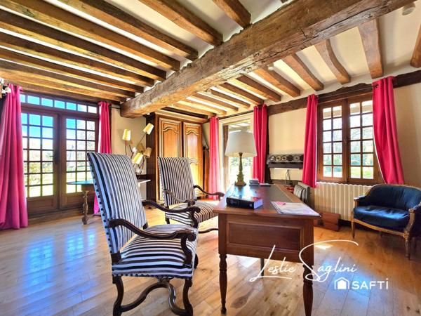 Propriété de 3 habitations sur plus de 3 ha
