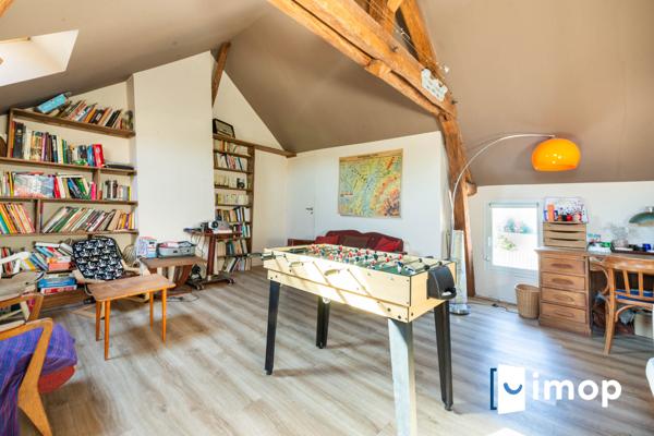 À 7 min à pied de la gare de Groslay : maison individuelle de 100m² avec grange et grand jardin calme