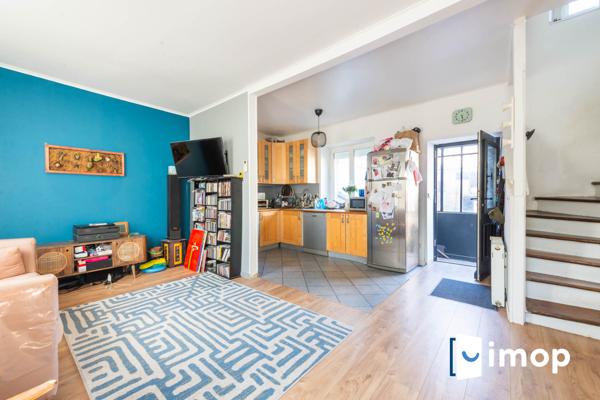 À 7 min à pied de la gare de Groslay : maison individuelle de 100m² avec grange et grand jardin calme