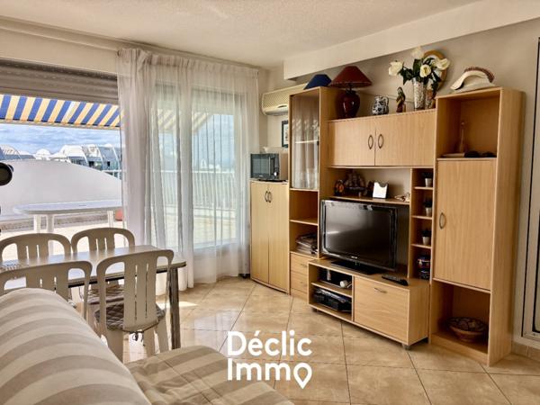 Vente appartement Port camargue, 34m² 2 pièces 214 000€ avec terrasse
