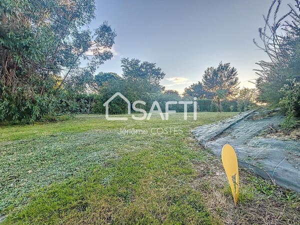 Terrain à bâtir 1000m2