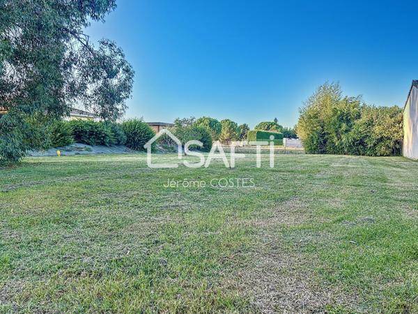 Terrain à bâtir 1000m2