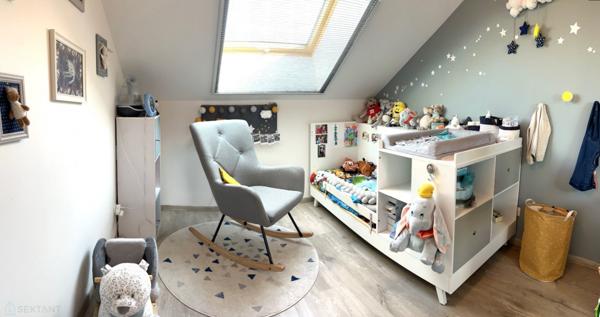 Appartement T4 au dernier étage d'une petite résidence