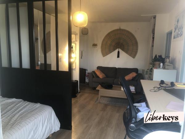 T1bis de 32m² avec cave, proche du Parc bordelais.