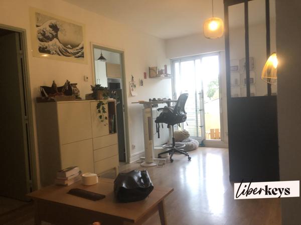 T1bis de 32m² avec cave, proche du Parc bordelais.