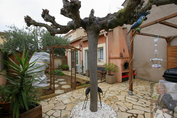 Aigues-Mortes (30220) Quartier les BOUDRES, maison 3 pièces avec terrain