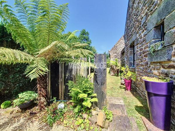 Maison de caractère en pierres 211 m² - Terrain paysagé 2459 m² - Proche Dinan - Dinard 20 min