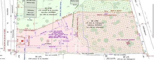 Rueil-Malmaison, Terrain constructible  1 790 m² à vendre