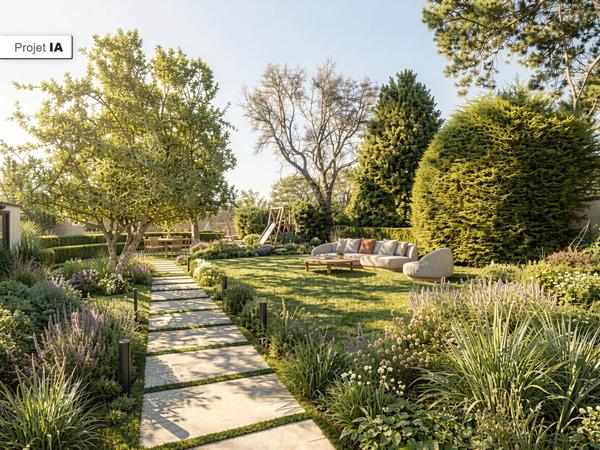 Maison en pierre à rénover avec jardin clos, dépendance , puits et garage sur Lannebert