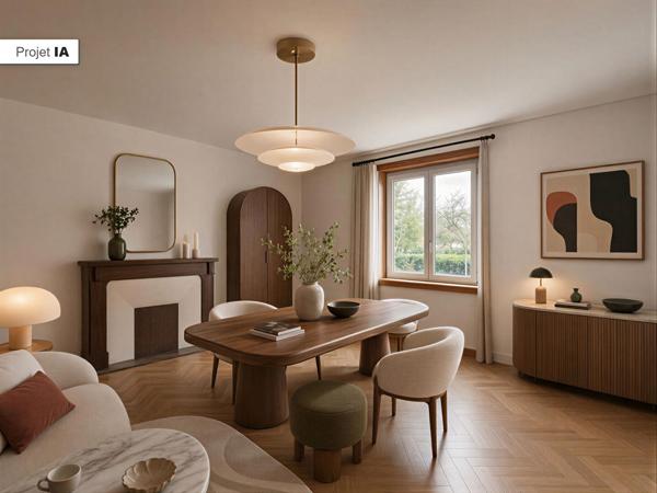 Maison en pierre à rénover avec jardin clos, dépendance , puits et garage sur Lannebert