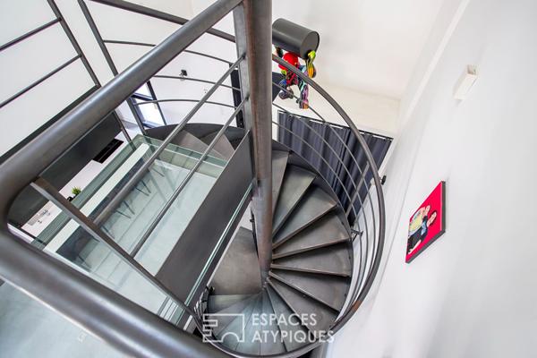 Maison d’architecte avec jardin et piscine