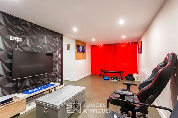 Maison d’architecte avec jardin et piscine