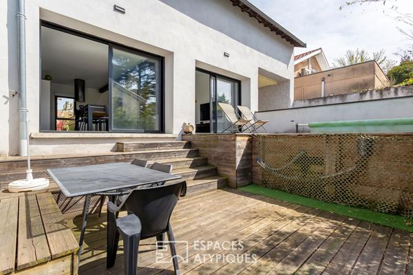 Maison d’architecte avec jardin et piscine