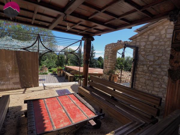 Villes-sur-Auzon (84570) Maison avec gîte attenant et piscine