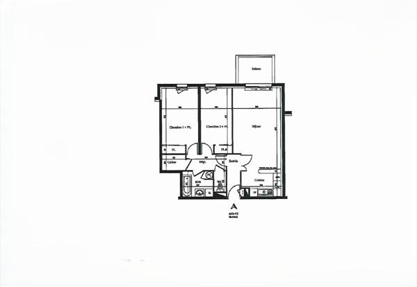 Appartement Rezé 3 pièce(s) 69.44 m2