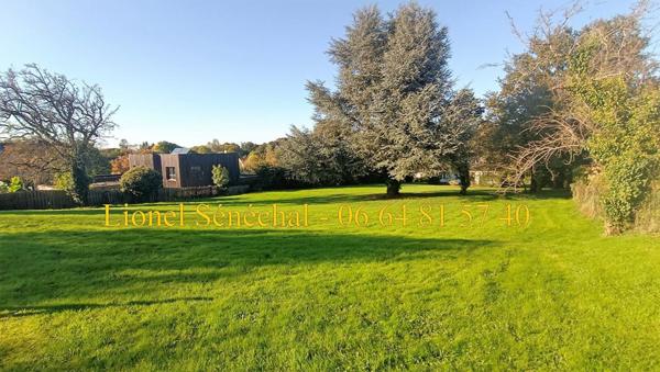 Terrain à bâtir de 1 500 m2 à 5 mn du centre ville du Mans