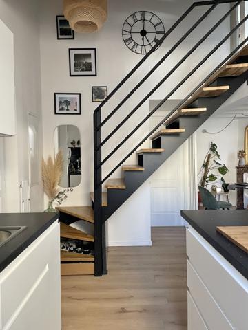 SECTEUR TAUZIA : T3 DUPLEX DANS IMMEUBLE PIERRE